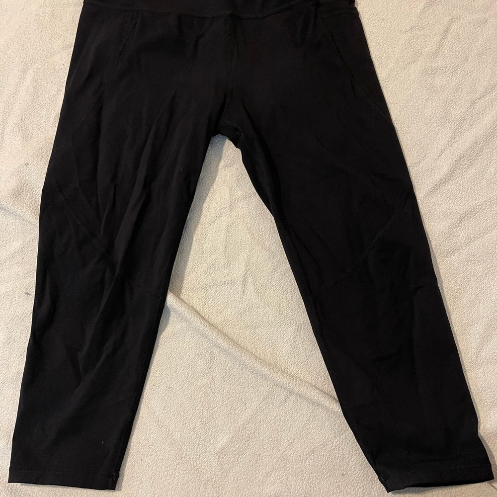 Sweaty Betty power crop leggings black size large